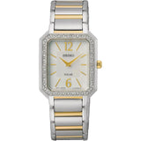 SUP466P1 Reloj Seiko Solar de dama pulsera de metal 25 mm