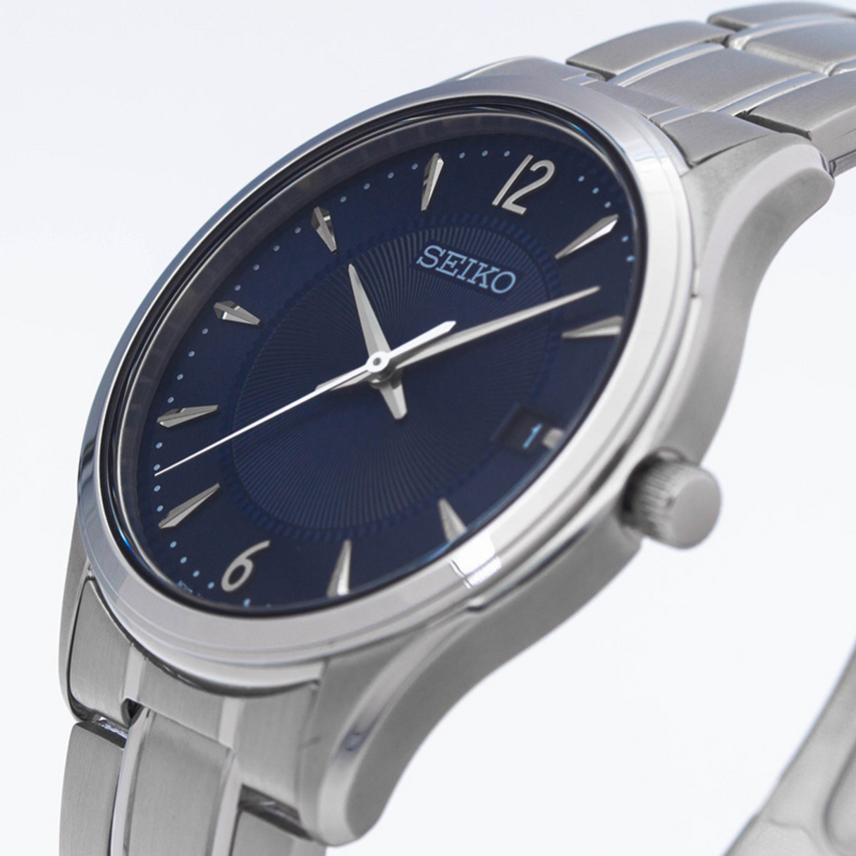 SUR419P1 Reloj Seiko Zafiro de hombre pulsera de metal