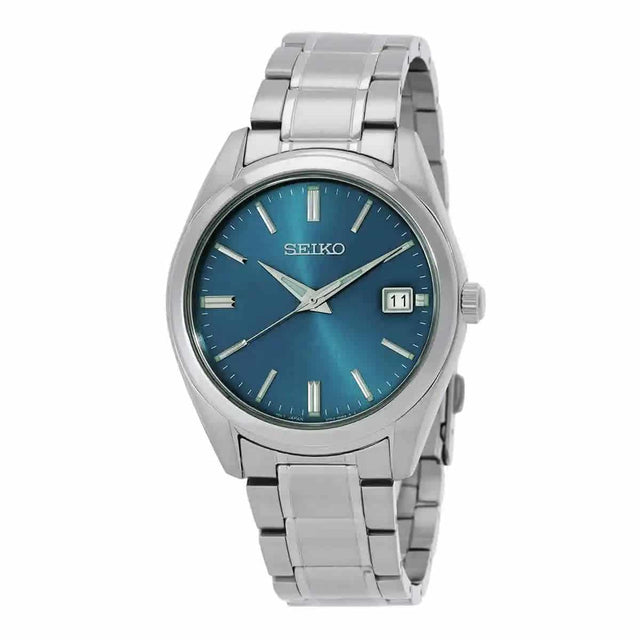 SUR525P1 Seiko Cristal Zafiro Reloj para Caballero Banda de Acero inoxidable