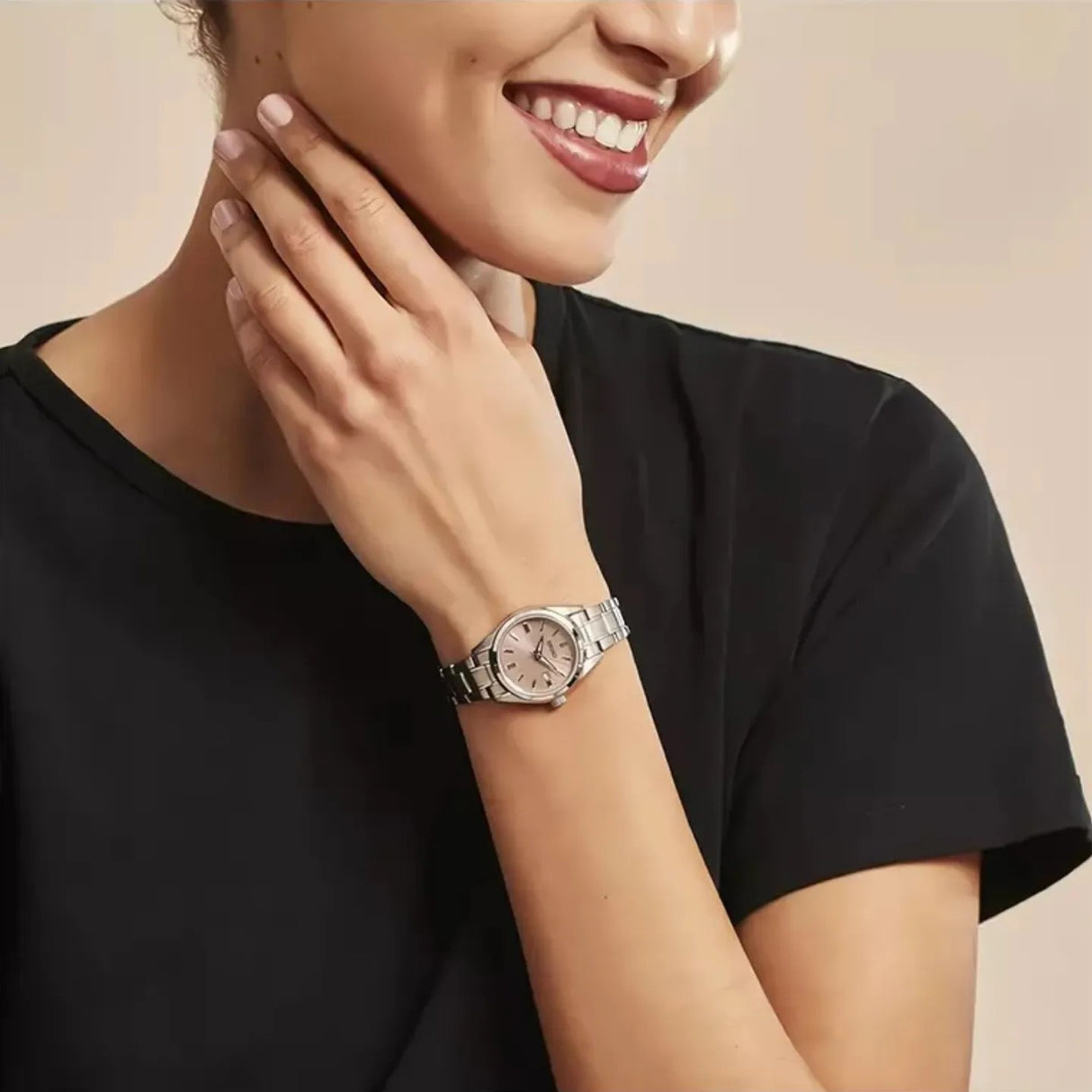 SUR529P1 Seiko de dama pulsera de metal