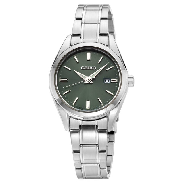 SUR533P1 Seiko Cristal Zafiro Reloj para Mujer Correa de Acero inoxidable