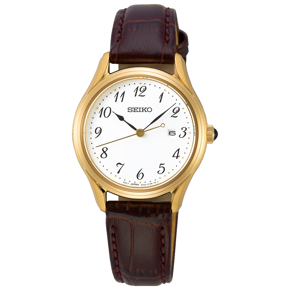 SUR638P1 Reloj Seiko Neo Classic de mujer pulsera de piel