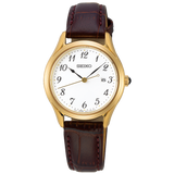 SUR638P1 Reloj Seiko Neo Classic de mujer pulsera de piel