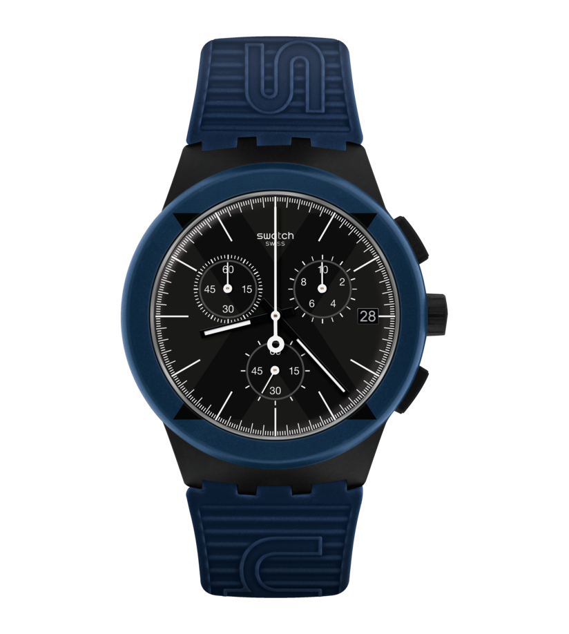 SUSB418 Swatch X-District de caballero correa de caucho
