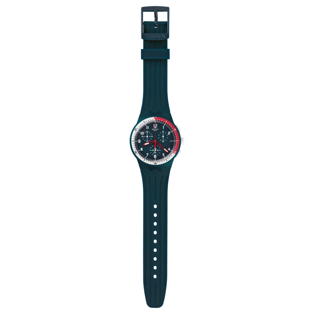 SUSN405 Swatch El Comandante Unisex pulsera de resina