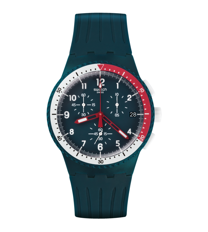 SUSN405 Swatch El Comandante Unisex pulsera de resina