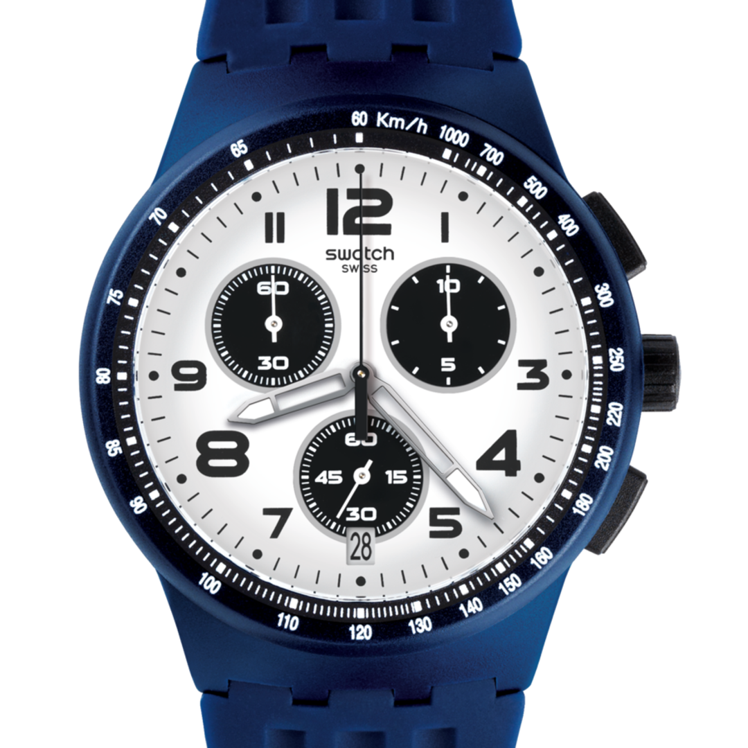 SUSN408 Swatch Travel Choc de hombre pulsera de resina