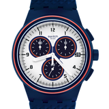 SUSN412 Swatch Parabordo de hombre pulsera de caucho