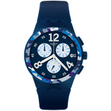 SUSN414 Reloj Swatch Camoblu unisex pulsera de resina