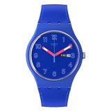 SO29N705 Reloj Swatch Cobalt Disco de hombre pulsera de resina