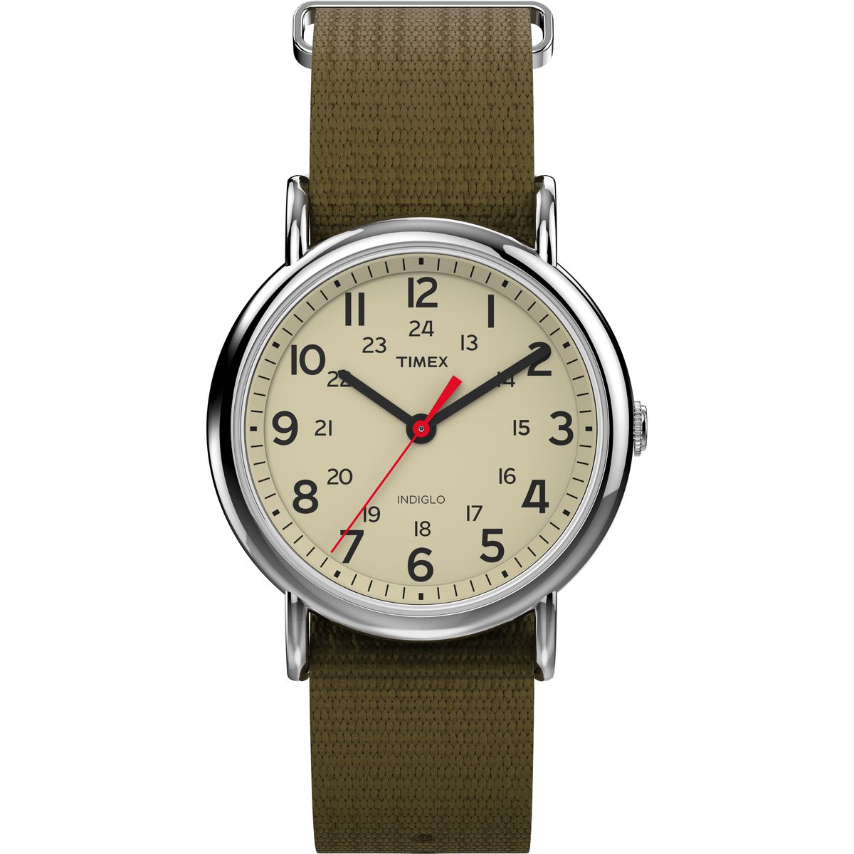 T2N651 Reloj Timex  Weekender para Hombre pulsera de tela 38 mm
