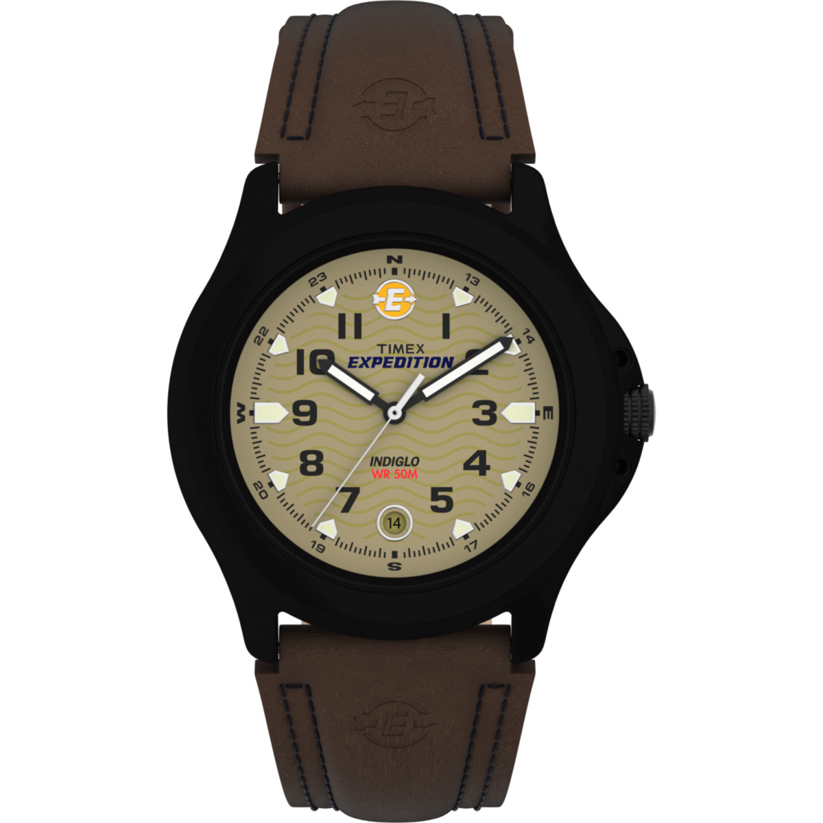 T47012 Reloj Timex Expedition Metal para Hombre pulsera de piel 40 mm