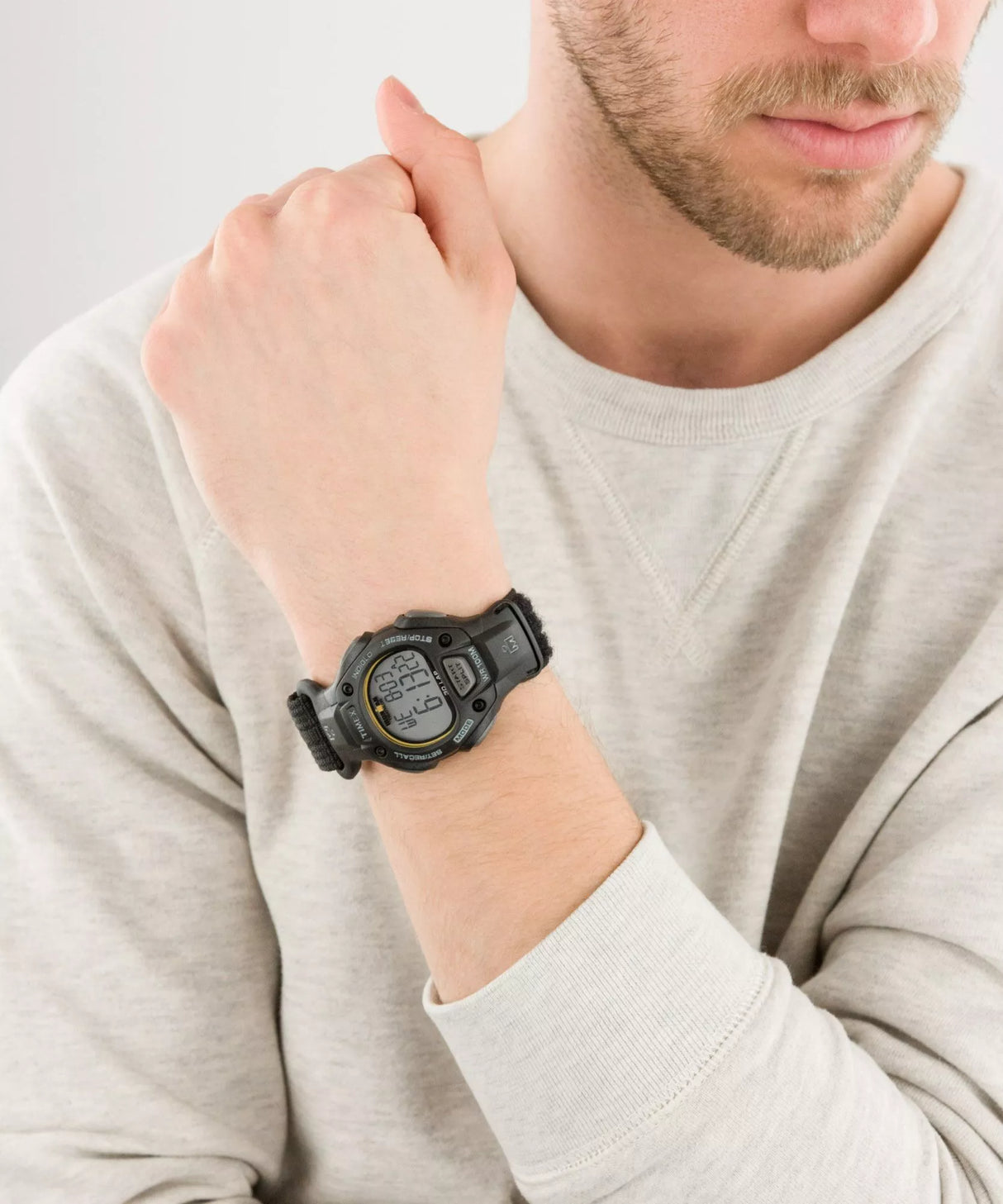 T5K693 Reloj Timex IronMan de hombre pulsera de tela 38mm