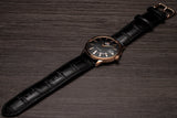 TAC00001B Orient Bambino de caballero pulsera de piel