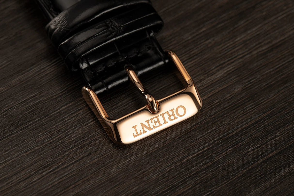 TAC00001B Orient Bambino de caballero pulsera de piel