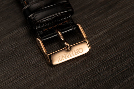 TAC00002W Orient de caballero pulsera de cuero