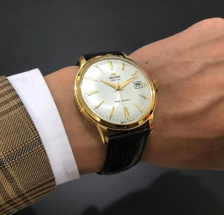 TAC00003W Orient Bambino de hombre pulsera de piel