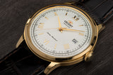 TAC00007W Orient Bambino de caballero pulsera de cuero