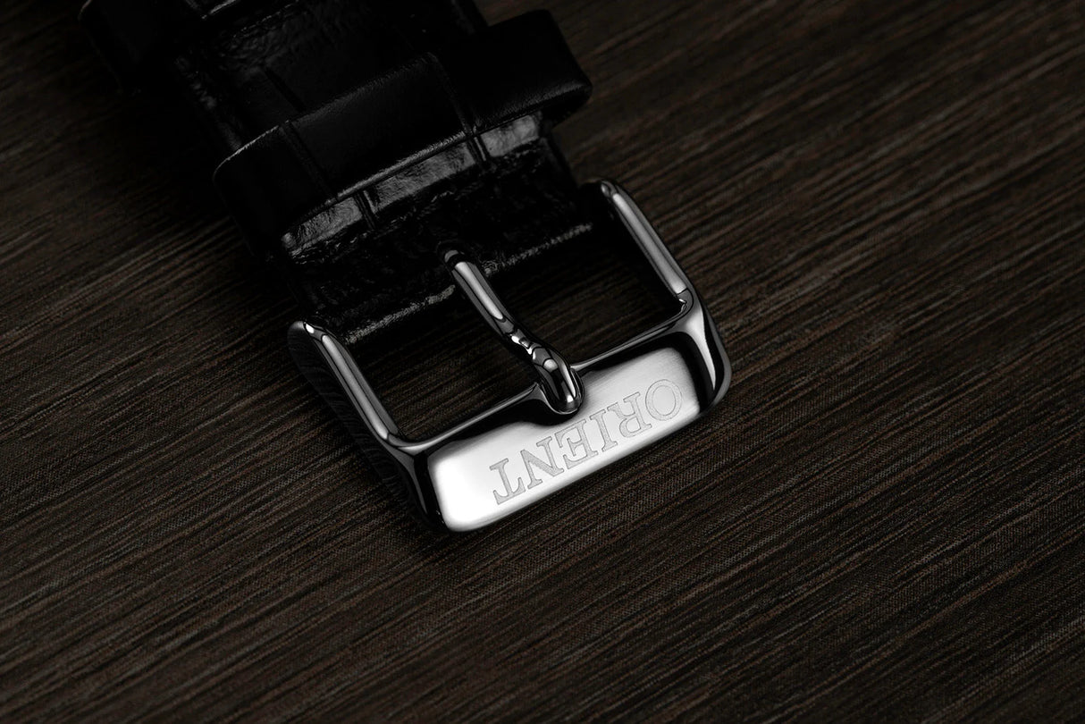 TAC0000AB Orient Bambino de caballero pulsera de cuero
