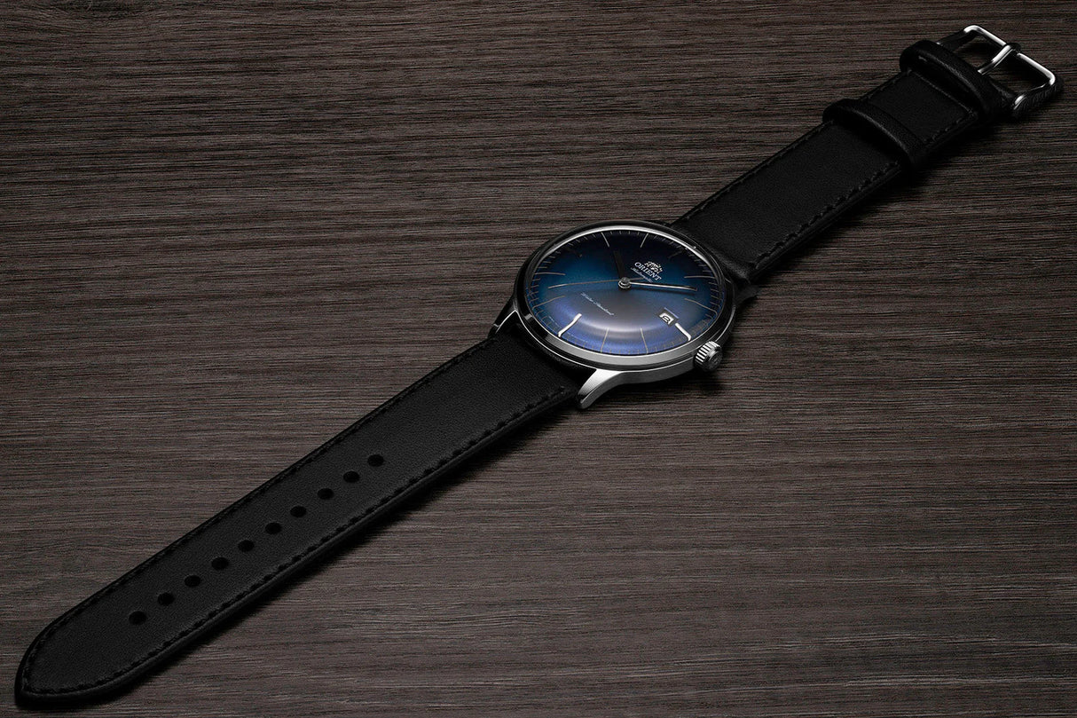 TAC0000DD Orient Bambino de hombre pulsera de cuero