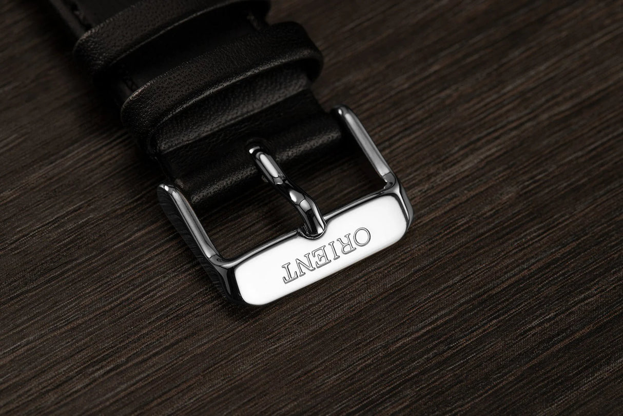 TAC0000DD Orient Bambino de hombre pulsera de cuero
