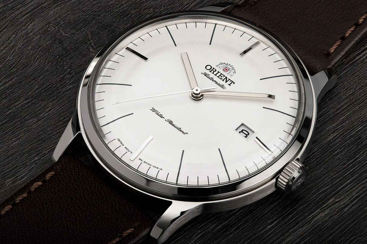 TAC0000EW Orient Bambino de hombre pulsera de piel