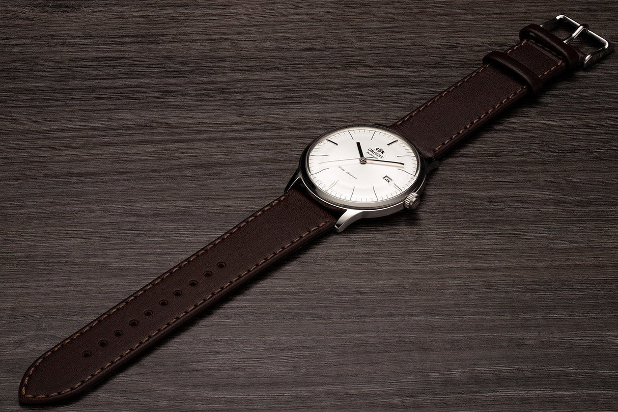 TAC0000EW Orient Bambino de hombre pulsera de piel