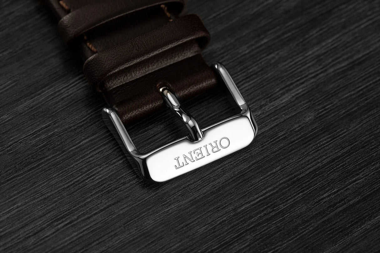TAC0000EW Orient Bambino de hombre pulsera de piel