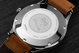 TAC08003A Orient Bambino de hombre pulsera de cuero