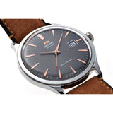 TAC08003A Orient Bambino de hombre pulsera de cuero