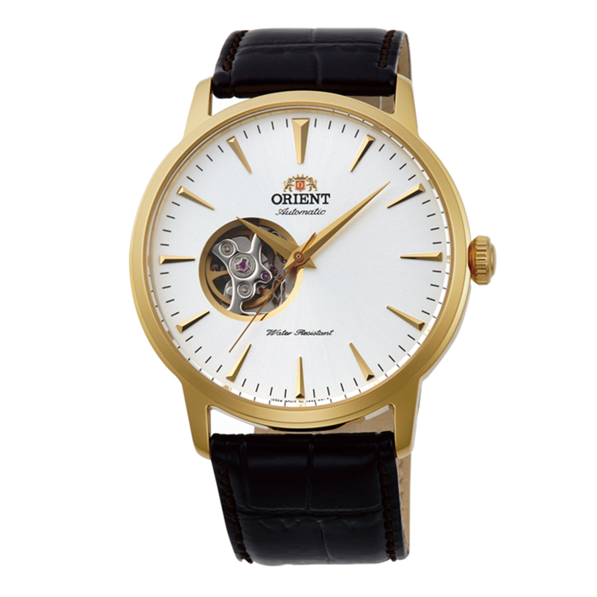 TAG02003W Orient de caballero pulsera de cuero