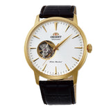TAG02003W Orient de caballero pulsera de cuero