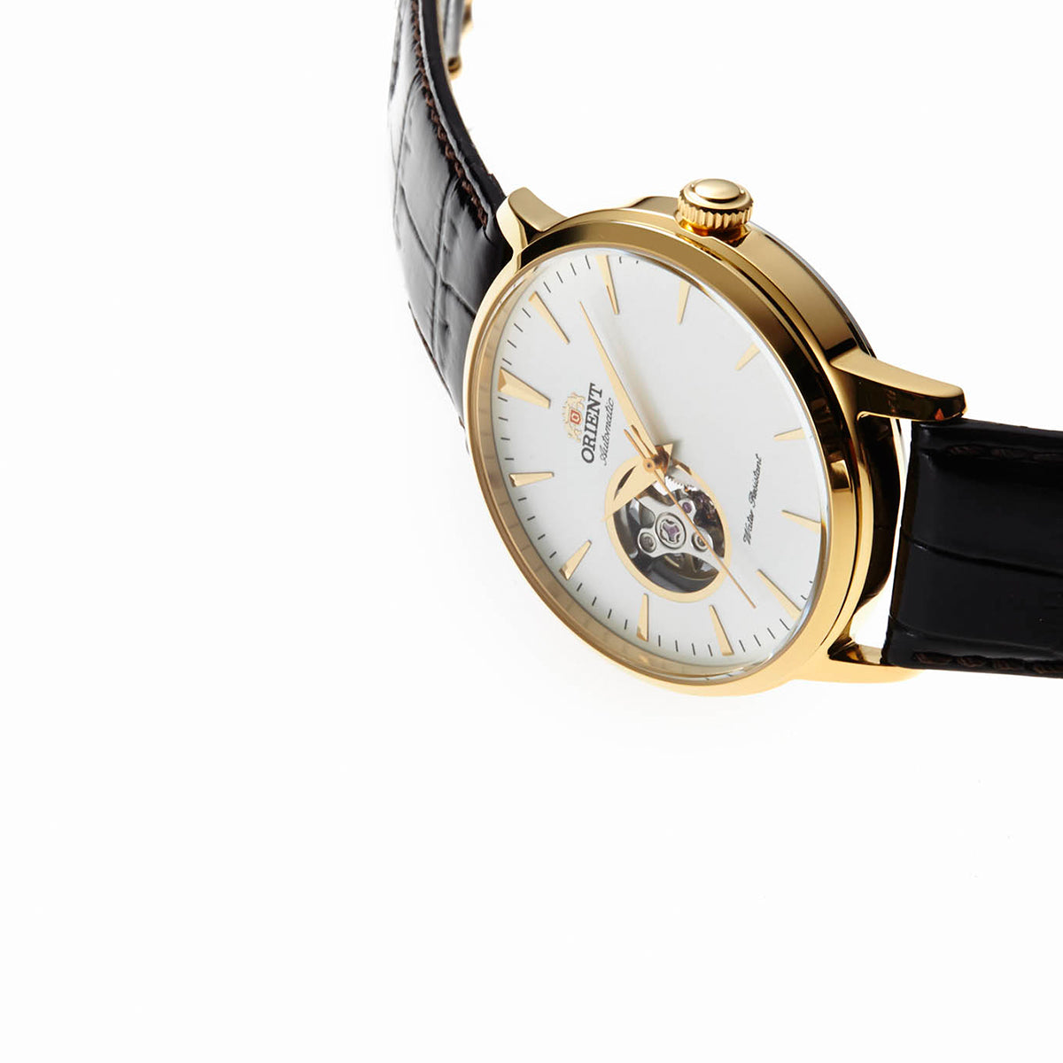 TAG02003W Orient de caballero pulsera de cuero