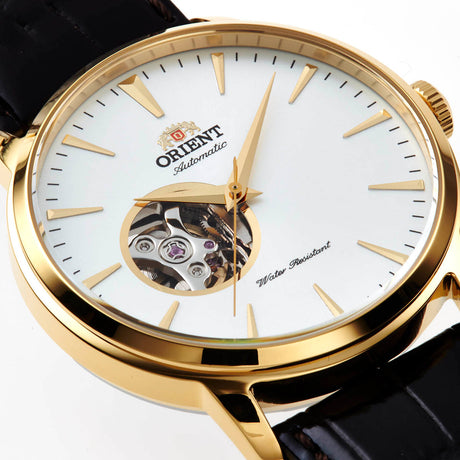 TAG02003W Orient de caballero pulsera de cuero