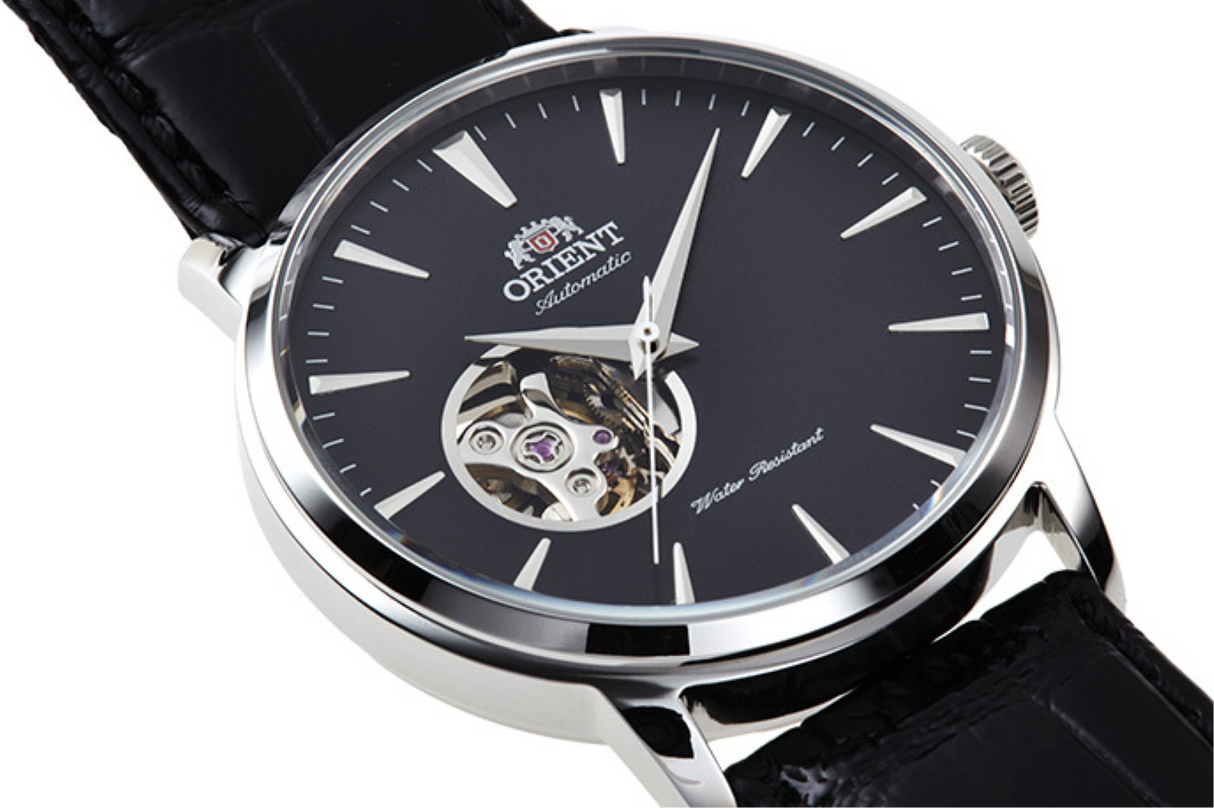 TAG02004B Orient de hombre pulsera de piel