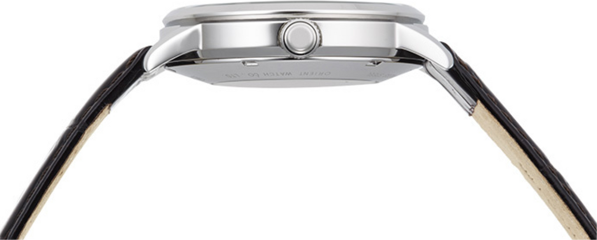 TAG02004B Orient de hombre pulsera de piel