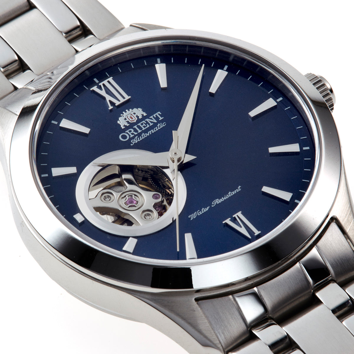TAG03001D Orient Classic de caballero pulsera de metal corazón abierto