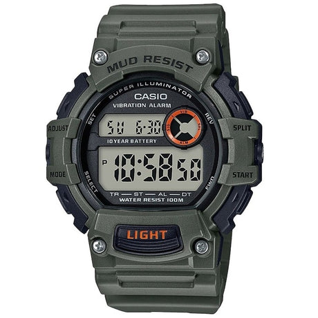 TRT-110H-3AV Reloj Casio para Hombre, 10 Años de Bateria Mud Resist