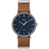 TW2P97800 Reloj Timex The Fairfield de caballero pulsera de cuero