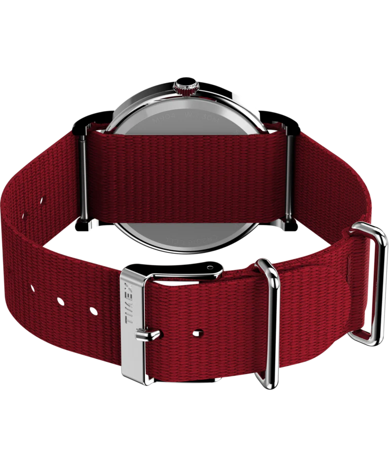 TW2R41400 Timex x Peanuts Snoopy reloj de caballero pulsera de tela