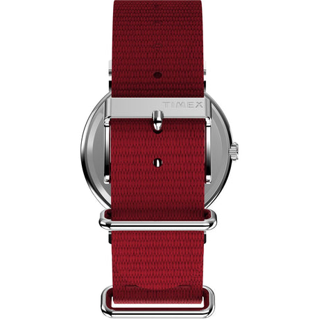 TW2R41400 Timex x Peanuts Snoopy reloj de caballero pulsera de tela 38 mm