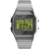 TW2R79100 Reloj Timex T80 unisex correa de metal 34 mm