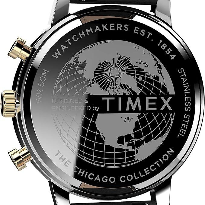 TW2U39100VQ Timex Chicago de caballero pulsera de cuero