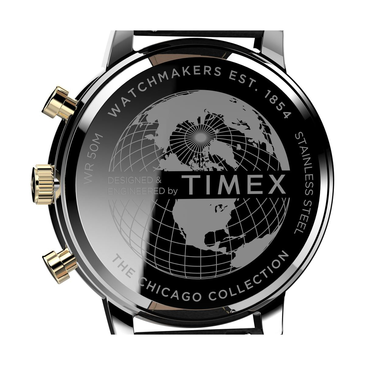 TW2U39100VQ Timex Chicago de caballero pulsera de cuero 45 mm