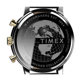 TW2U39100VQ Timex Chicago de caballero pulsera de cuero 45 mm