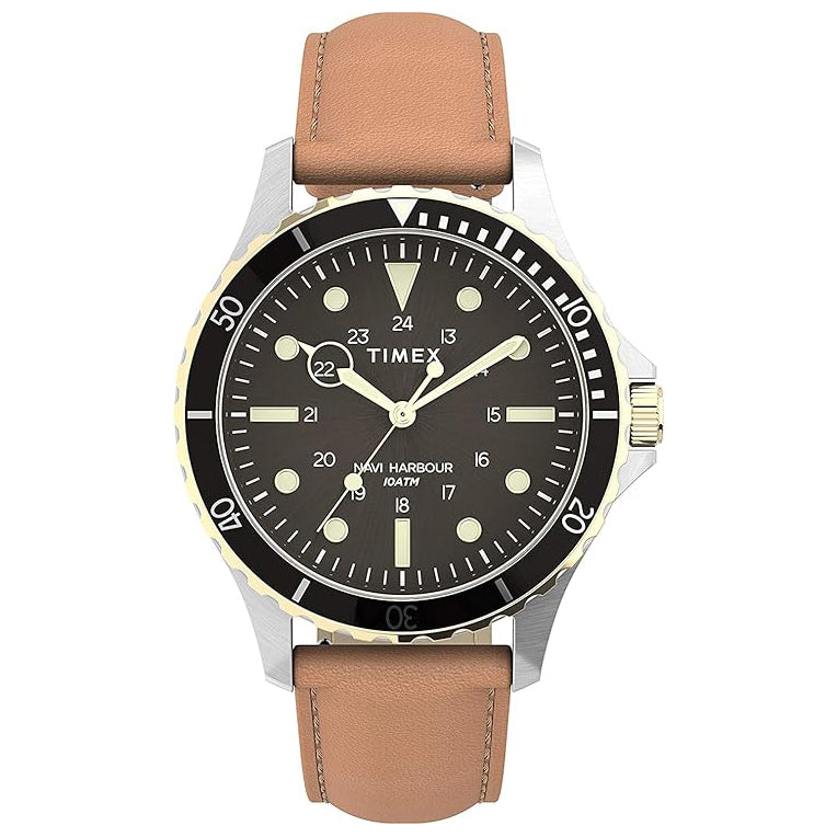 TW2U55600 Timex Navi XL de caballero pulsera de piel