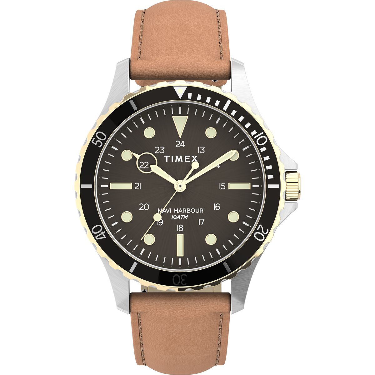 TW2U55600 Timex Navi XL de caballero pulsera de piel 41 mm