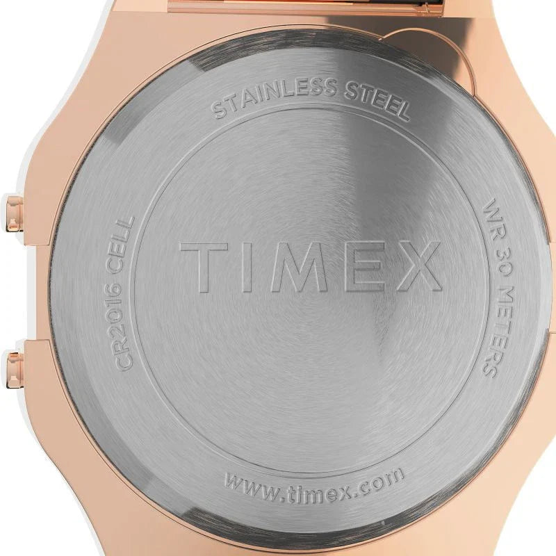 TW2U93600 Reloj Timex T80 Unisex pulsera de metal 34mm