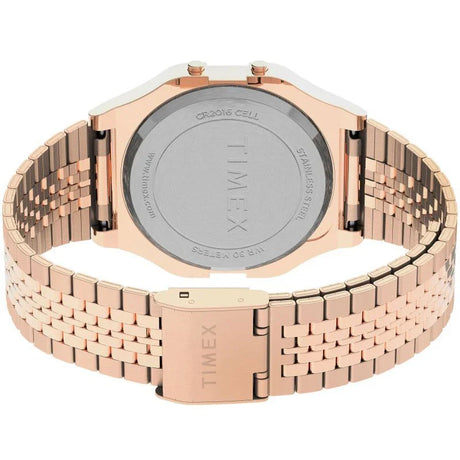 TW2U93600 Reloj Timex T80 Unisex pulsera de metal 34mm