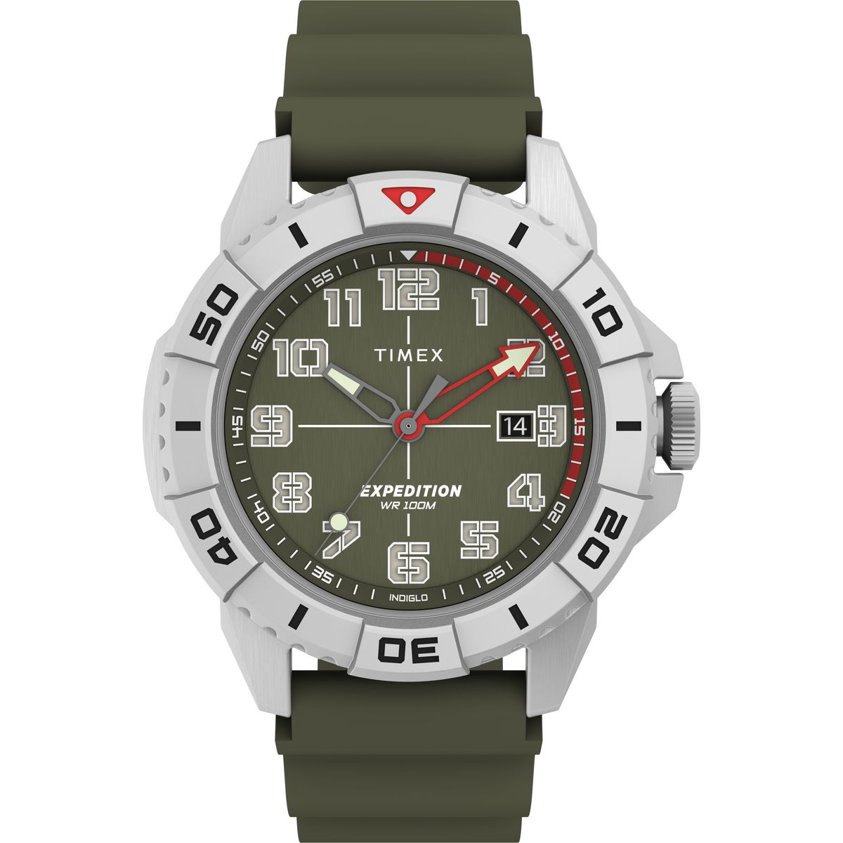 TW2V40700 Timex Expedition North Ridge de hombre pulsera de resina 42 mm